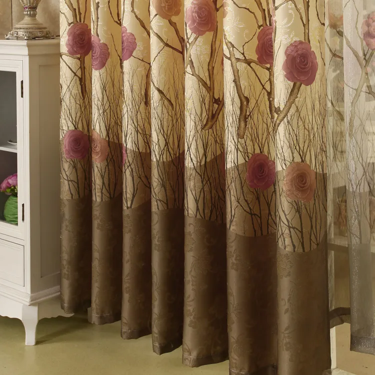 Фото 2017 New Curtains For Dining Living Bedroom Room Garden style bedhigh-grade jacquard custom clearance autumn Дом и сад 2017 New Curtains For Dining Living Bedroom Room Garden style bedhigh-grade jacquard custom clearance autumn Дом и сад