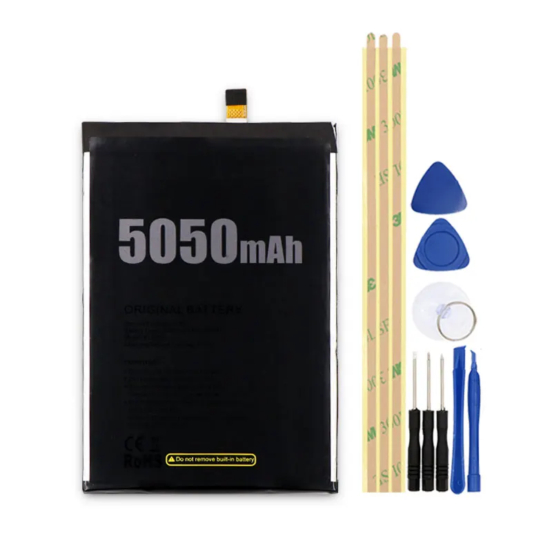 Аккумулятор WEIYU 5050 мАч для телефона Doogee BL5000 сменные батареи +