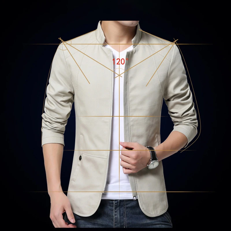 Plus Size Men's Clothes New Men Fashion Casual Loose Cotton Jacket Sportswear Solid Simple Home Stay Coats For Autumn | Мужская