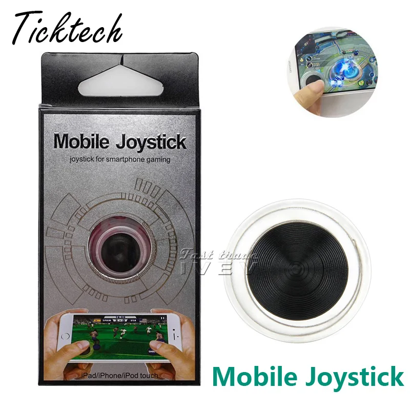 Игровой контроллер для мобильного телефона 100 шт./лот 2017 мини джойстик Fling с