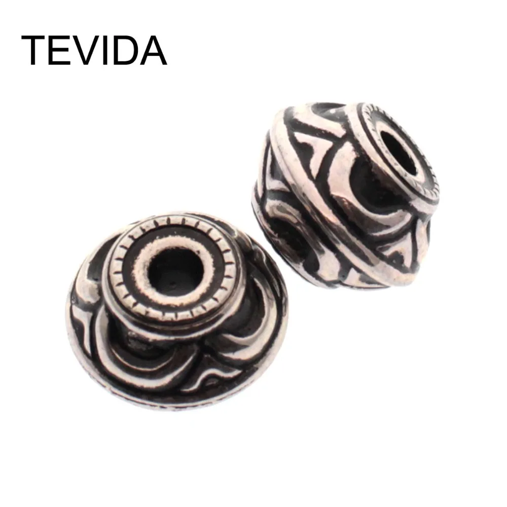 

TEVIDA R48 100pcs Fashion Silver Acrylic Beads 21x 15mm DIY For Necklaces Jewelry Making Jewelry Accessories