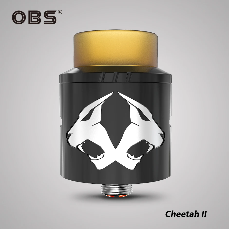 Оригинальный OBS Cheetah II и мини RDA танк электронных сигарет ввиду капает распылителя