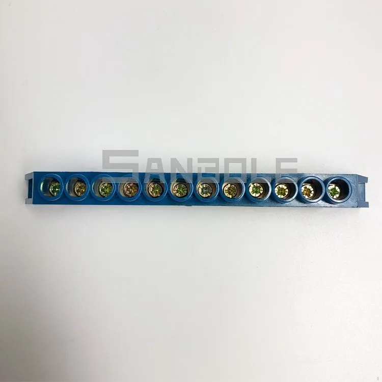 Винты с 12 отверстиями для моста синий корпус винты нулевой линией электрическая