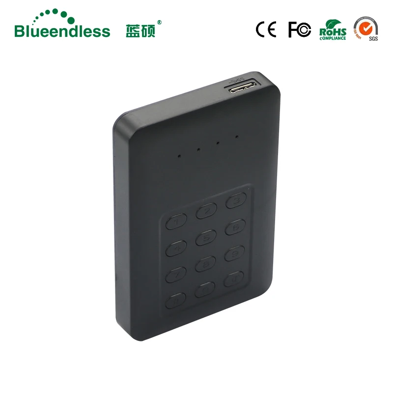 100% 1 ТБ новый продукт пластиковый жесткий диск корпус 2 5 sata usb 3 0 быстрый внешние