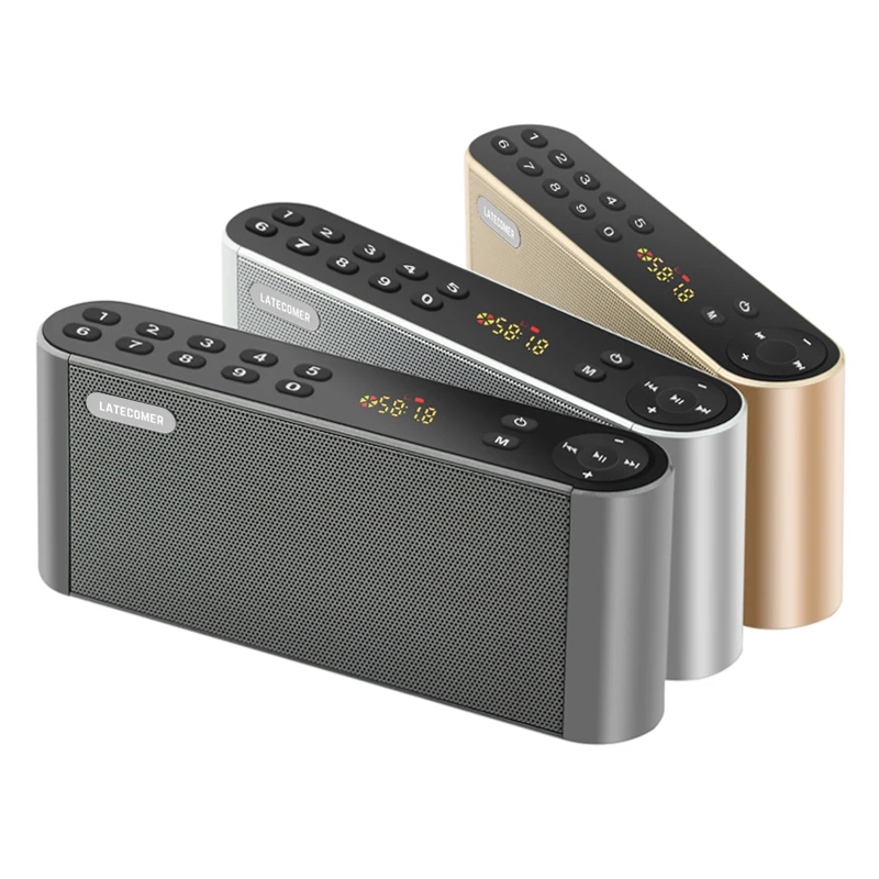 Latecomer Q8 Новый Bluetooth портативный динамик высокой четкости двойной беспроводной s с