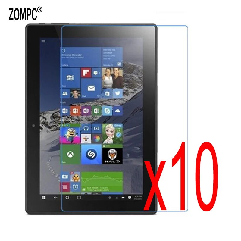 10x Прозрачная пленка + чистая ткань Защитная для ЖК экрана Lenovo ideaPad Miix 310 10ICR MIIX 10