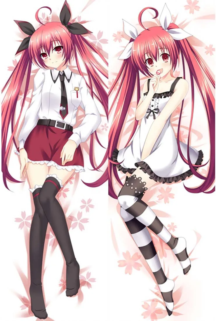 Lovely Anime Pillowcase  DATE A LIVE Kotori Itsuka Pillow Case Hugging Body Bedding