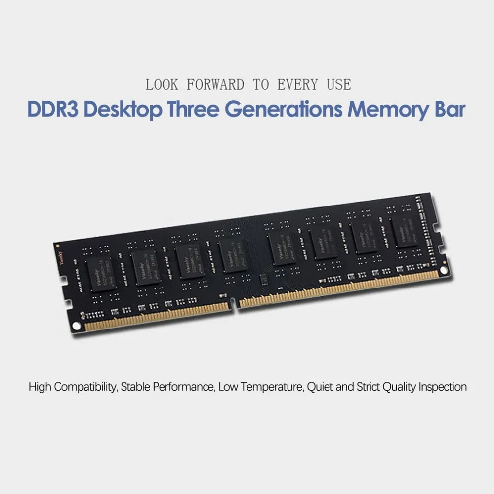 Vaseky Ddr3 8G Pc Ram Память Dimm 1,2 V настольная оперативная память Внутренняя Память Ram 2400 Частота памяти для компьютерных игр Ram