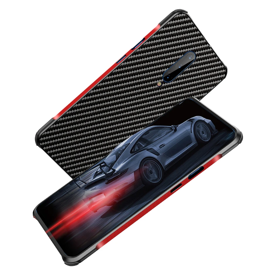 Для One Plus 7 Pro чехол противоударный алюминиевый металлический бампер из