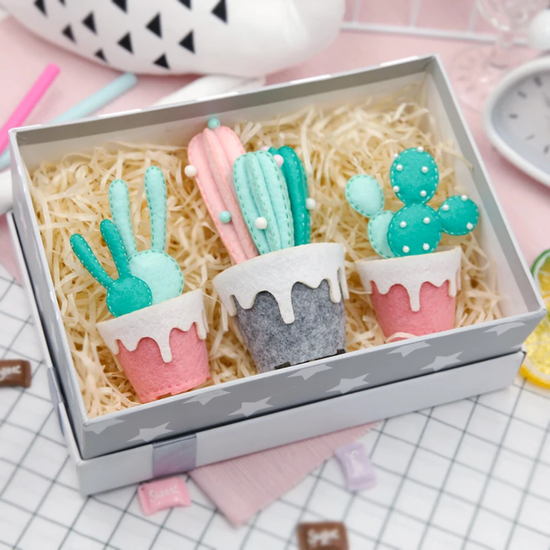 3 шт./компл. суккуленты ручной работы в горшке скандинавском стиле украшение для