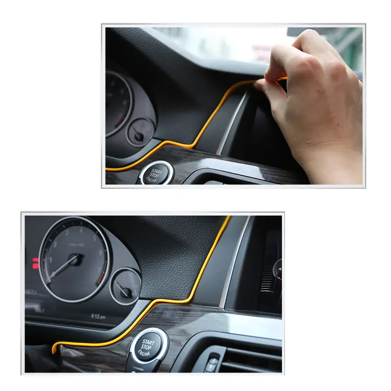 3 м автомобильный Стайлинг интерьера литье светодиодные полосы света для Toyota Crown