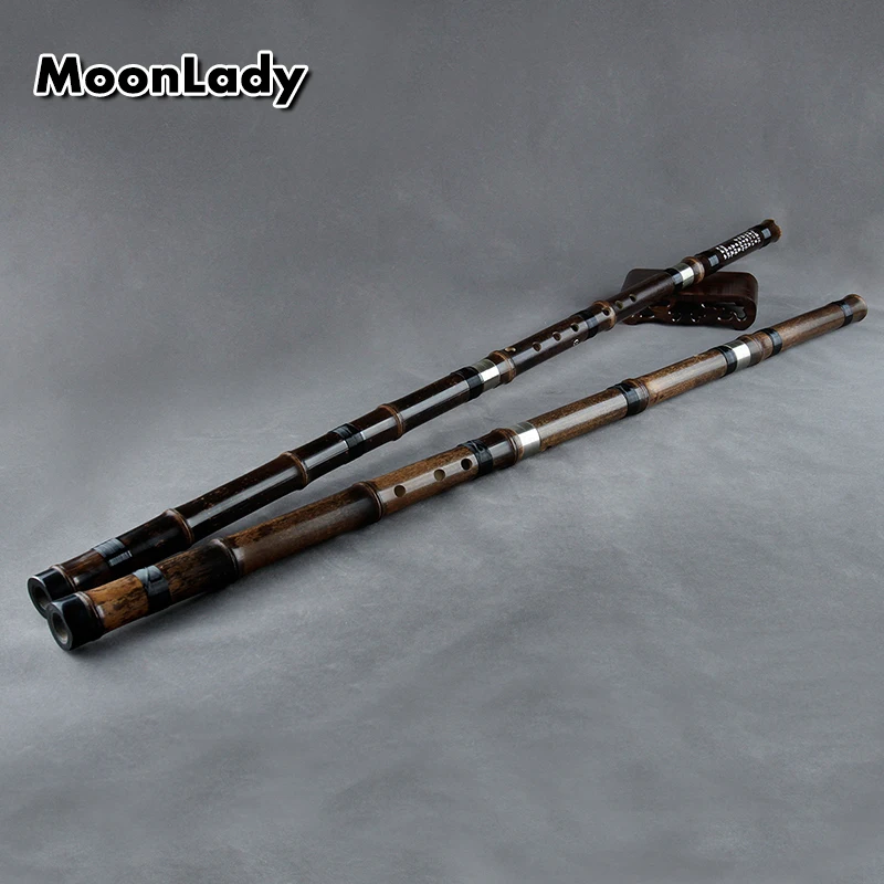 Китайская флейта Xiao Bamboo 3 секции Профессиональный музыкальный инструмент Woodwind