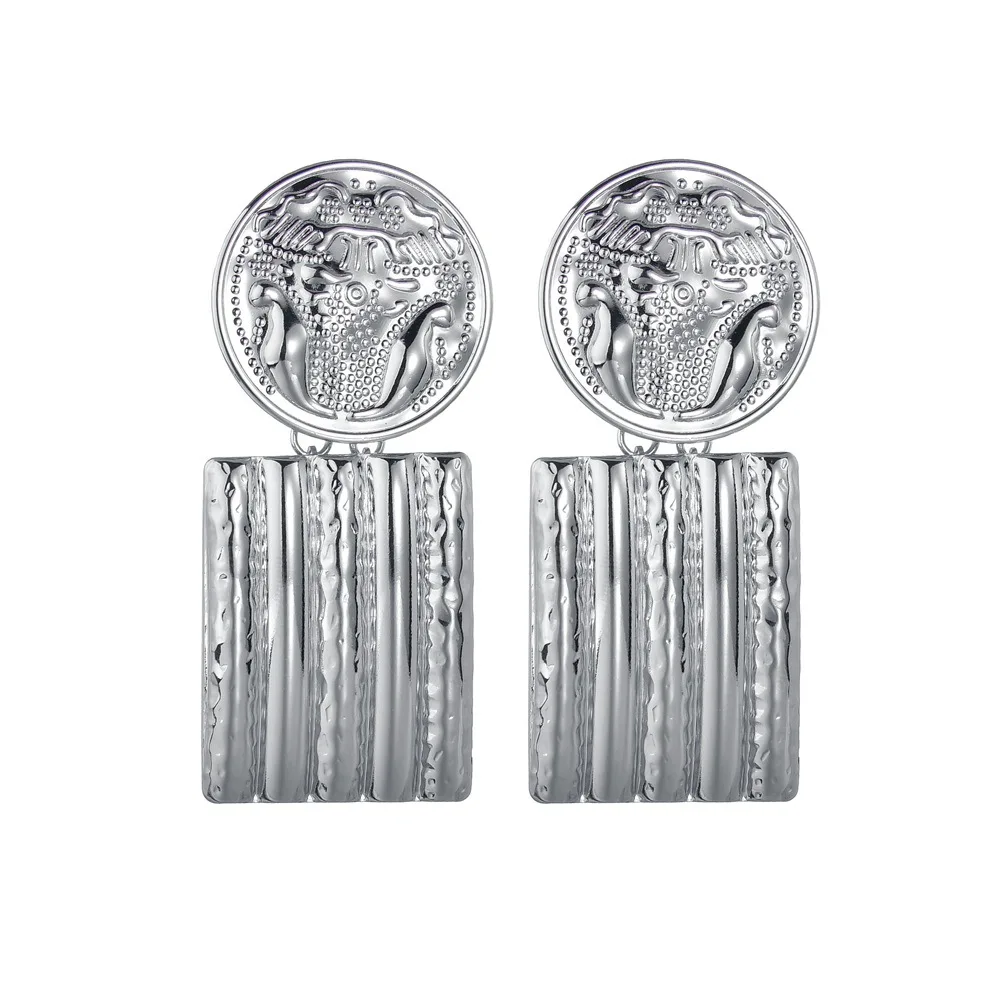 Металлические панковские этнические серьги hyperbole сексуальные большие