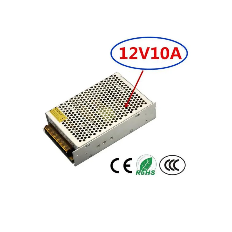 Трансформаторы для светильник лент 10 А 120 Вт|lighting transformers|led driver powerled power supply |