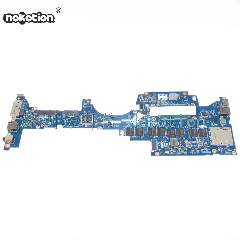 Материнская плата NOKOTION FRU:04X6417 для ноутбука Lenovo Thinkpad Yoga S1 материнская ZIPS1 LA A341P SR1EA I7