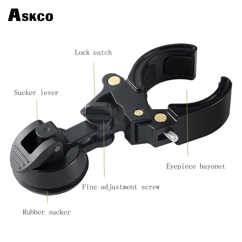 

Askco New mobilephone cellphone adapter for Binoculars Monocular Telescope Spotting Scope Universal Mobile Phone Camera Adapter