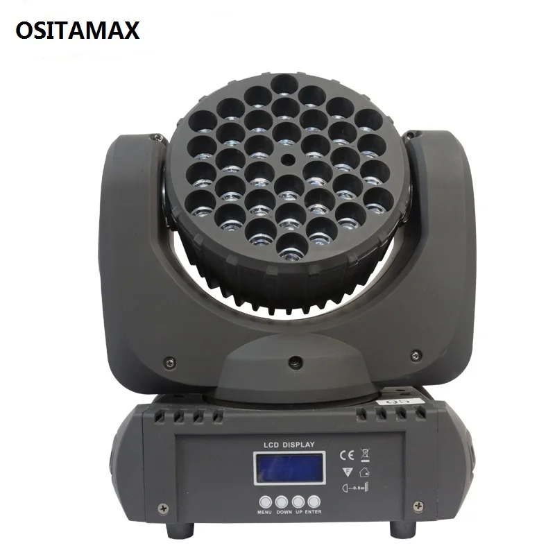 OSITAMAX A Lyre Wash LED Подвижная головка 36x3W RGBW Cree S совершенно новая лучшая цена