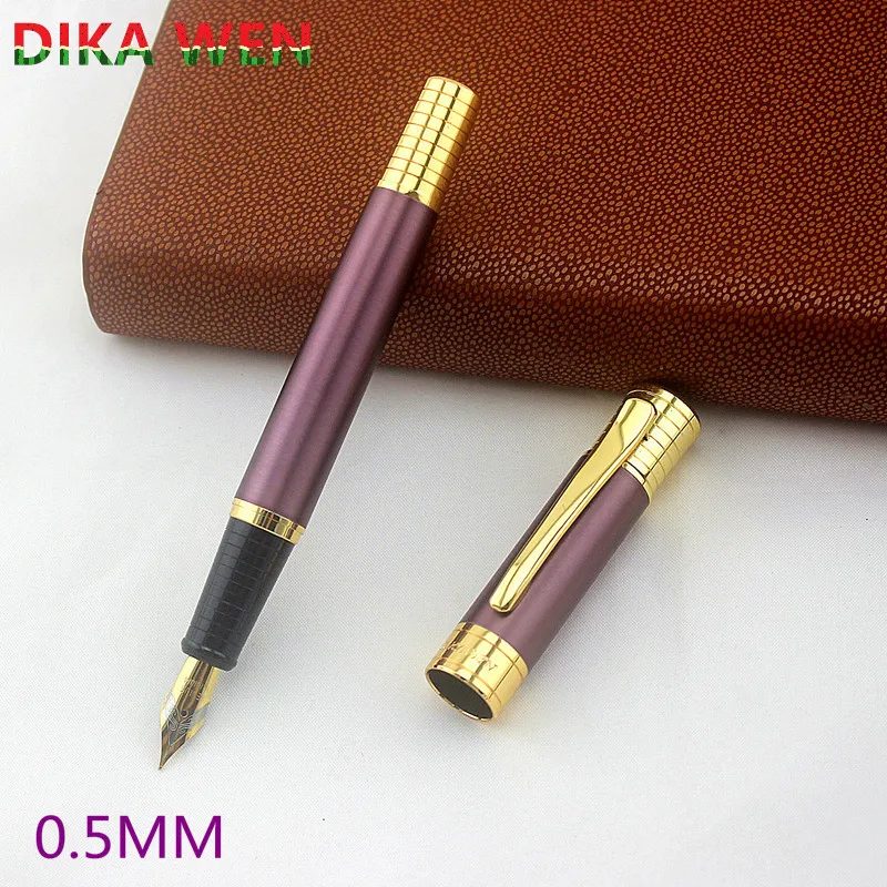 

Girl new style fountain pen Office writing gifts New concept wavy texture ink pen colors can choose gift boxes