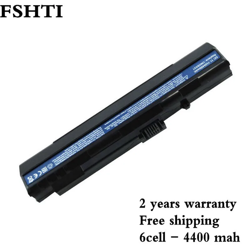 Черный аккумулятор для Acer Aspire One Pro 531h ZG5 KAV10 KAV60 A110 A150 D150 D250 P531h AoA110 AoA150 AOD150 AOD25|battery for