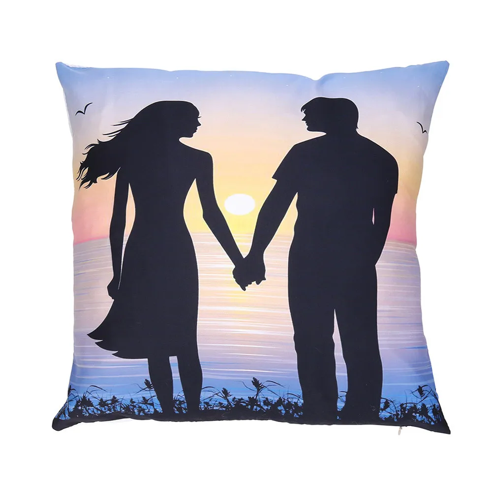 8 стилей наволочки декоративные на День святого Валентина полиэстер принт