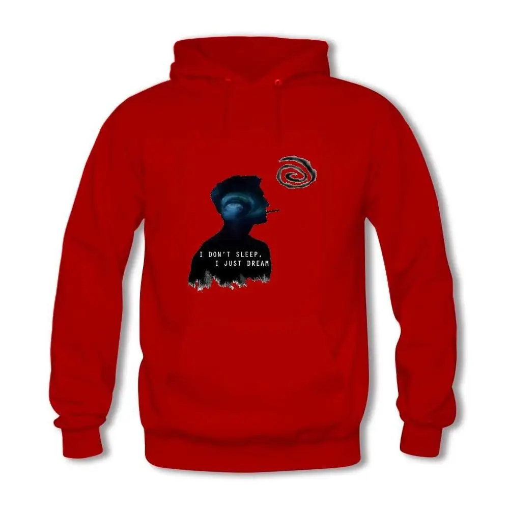 2017 Я не Сплю Просто Мечта мужские Летние толстовки Высокого Качества Теплое С