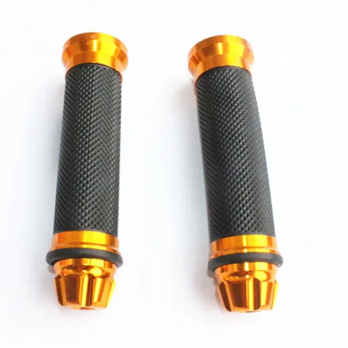 Пара золотые штативы для велосипеда 7/8 дюйма 22 мм|motorcycle rubber|rubber motorcyclegold motorcycle grips |