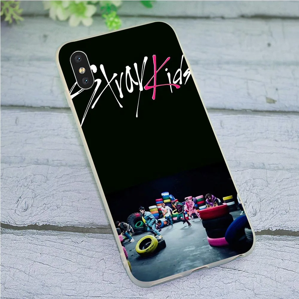 Мягкий разноцветный детский чехол из ТПУ KPOP для iPhone 6S Plus 8 XR X 7 6 5 5S SE Xs Max Back 11