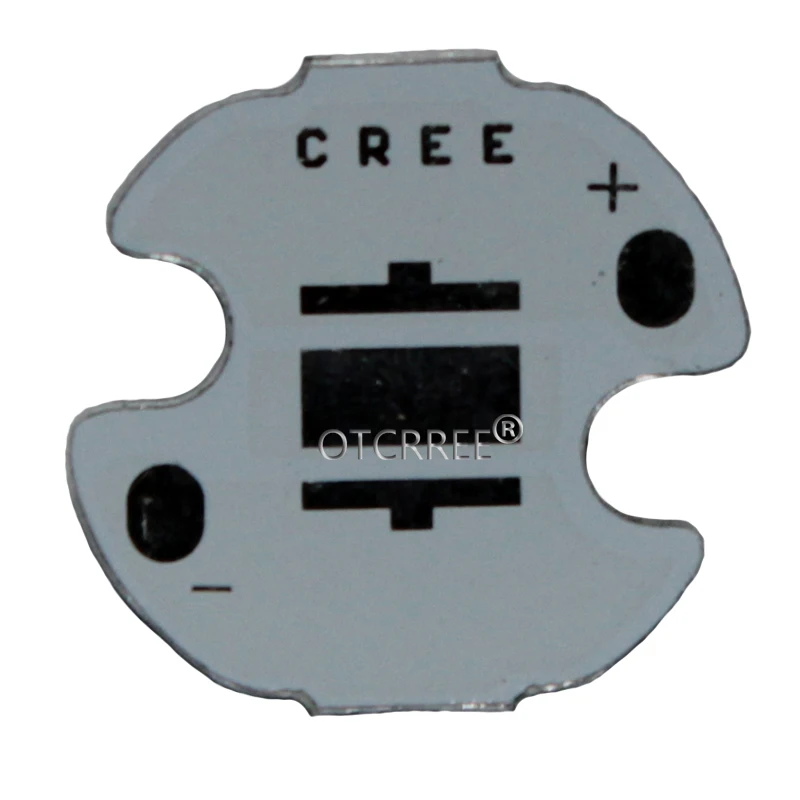 Cree XML2 XML-T6 5050 светодиодный PCB алюминиевый радиатор основание пластины 32/25/20/16 мм