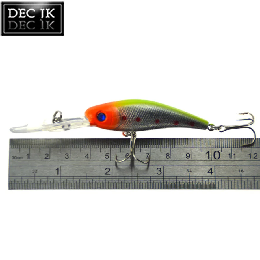 7 шт. плавающие Гольян Пластиковые приманки для морской рыбалки воблеры Троллинг