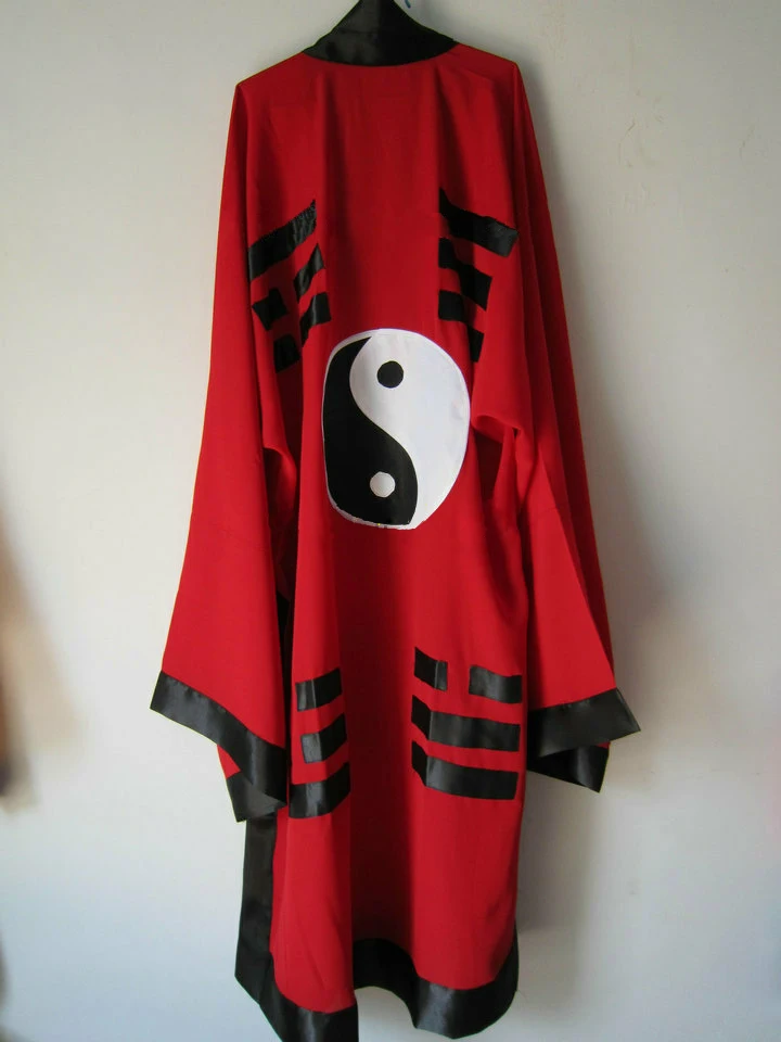 Даосизм костюмы даосский Костюм Туника Тай Чи платье рубашка robemartial arts одежда bagua