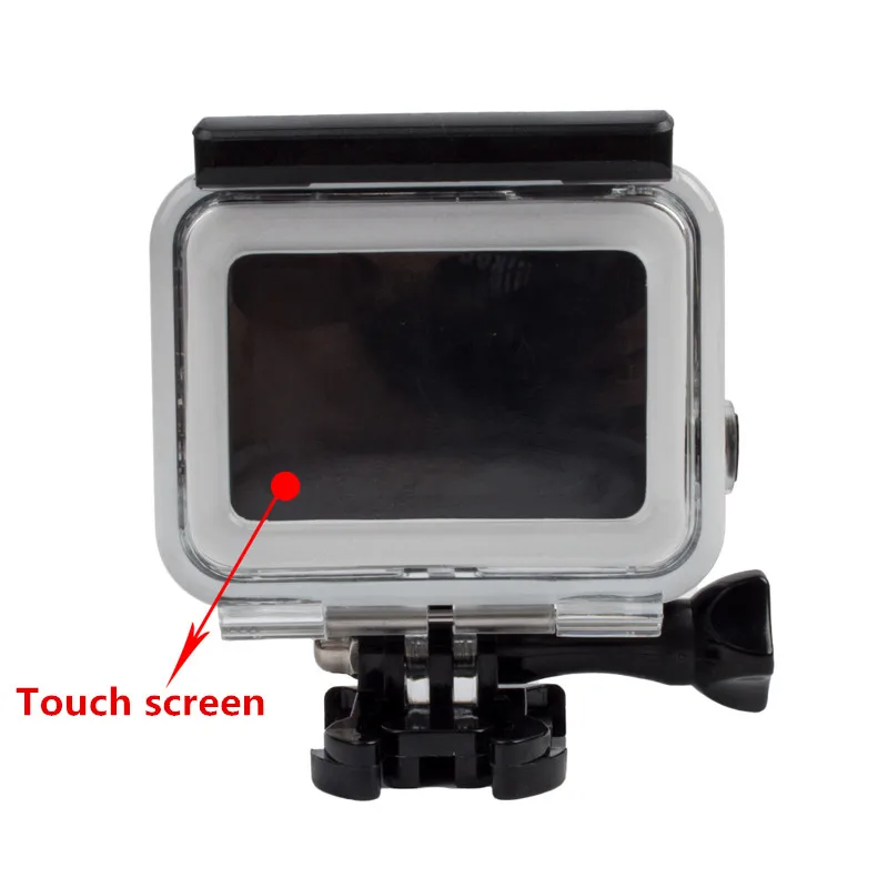 Водонепроницаемый чехол для камеры Gopro Hero 5 6 7 с сенсорным экраном подводной