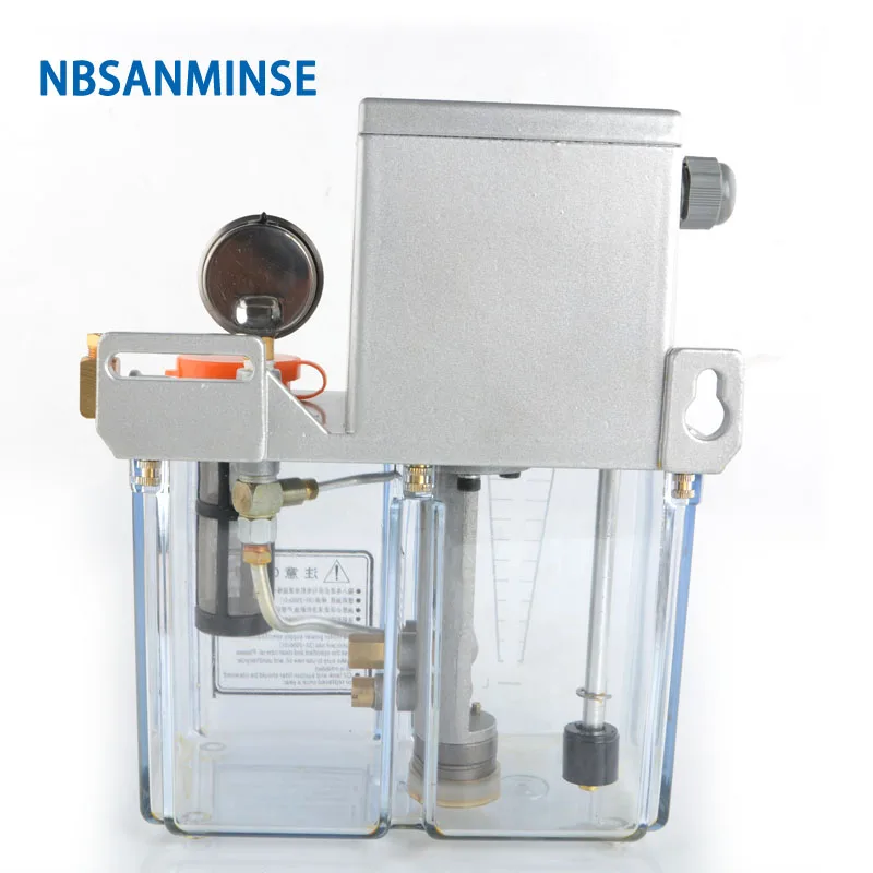 Насос для смазки NBSANMINSE 3 литра 2 МПа с реле давления переключателем уровня системы