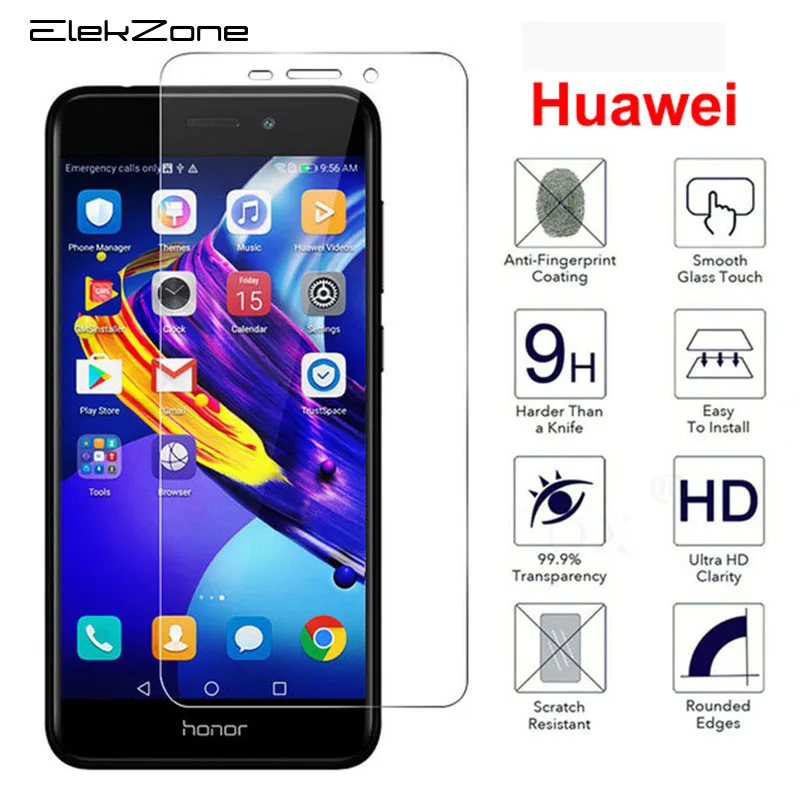 Закаленное стекло для Huawei Honor 7X/6X/6A/6C Pro пленка Psmart защитная экрана 6A 6C 6X 6Pro