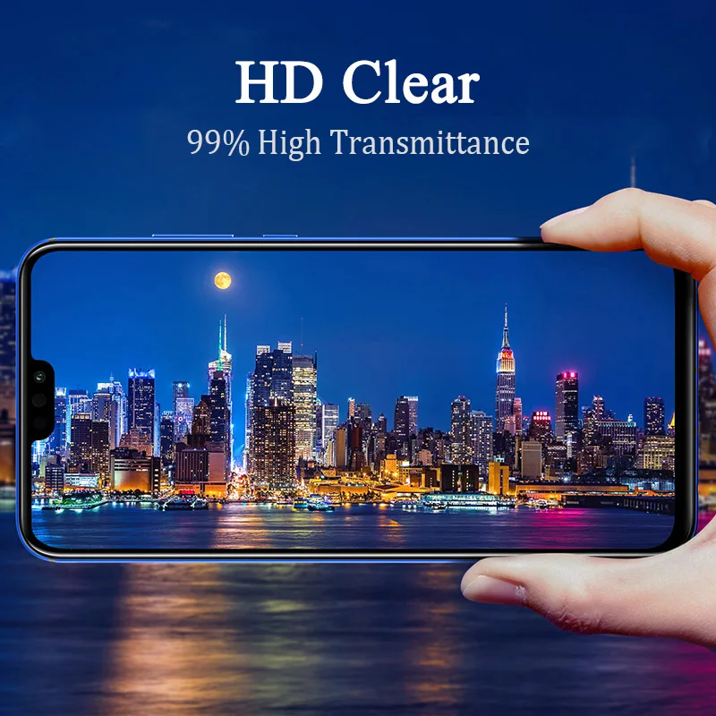 Защитное стекло для huawei 8X Max 8C защитное на Honor X8 C8 8 X C XMax Закаленное Защитная пленка