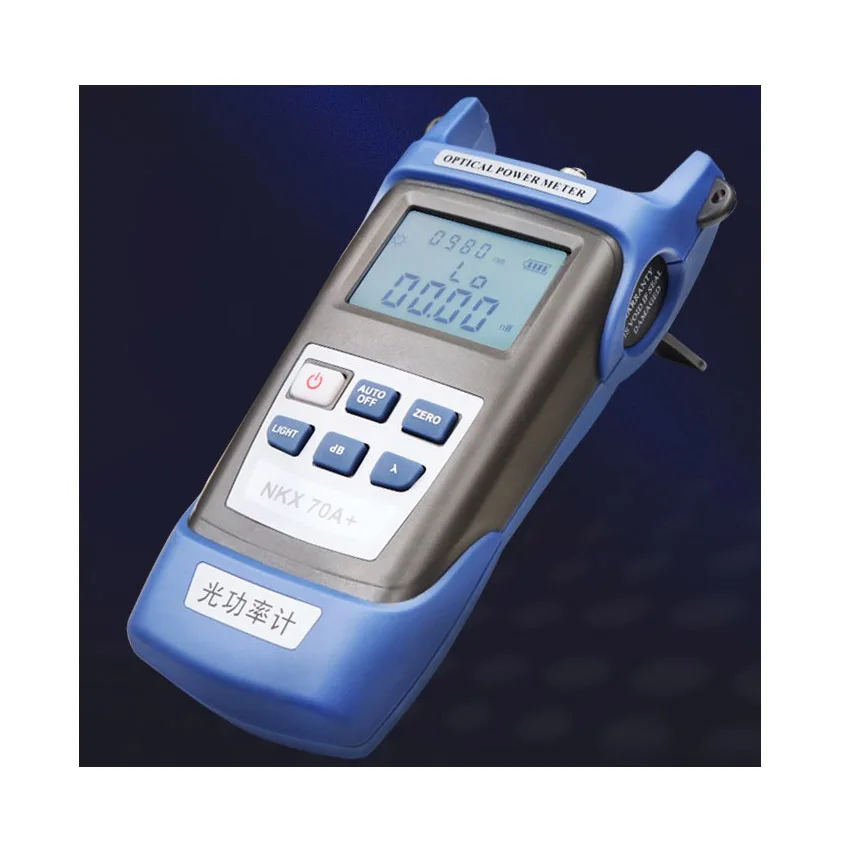 Ручной Измеритель оптической мощности SC/FC тестер волоконно оптического кабеля с