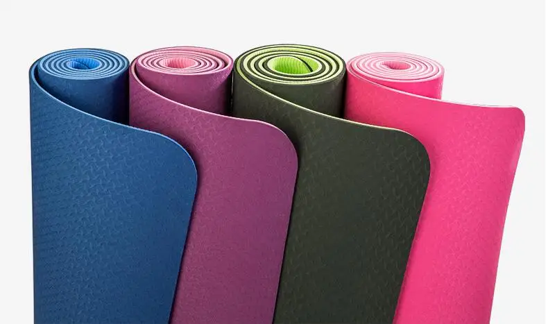 

Yoga mat TPE fitness tapete Thick Non-slip Gym fitness body building esterilla Pilates gymnastics Exercise yoga mats 183*61*6mm