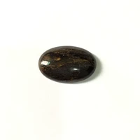 wholesale 1pcs natural bronzite stone bead cabochon jewelry ring face 20x30mm oval gem stone beads cabochon