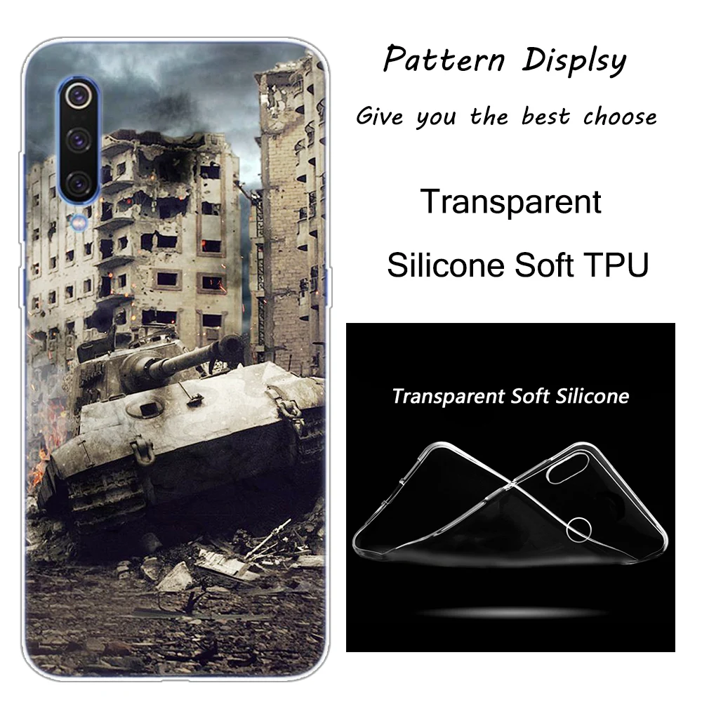 011 Горячая world of tanks силиконовый чехол для Xiaomi Pocophone F1 9T 9 9SE 8 A2 Lite A1 A2 Mix3 Redmi K20 7A Note 4 4X5 6 7 Pro S2 крышка - Цвет: 011