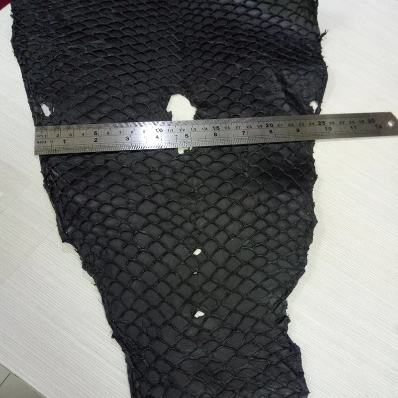 Красочная натуральная рыбья кожа для карпа 22*40 см обуви/кошелька/сделай сам