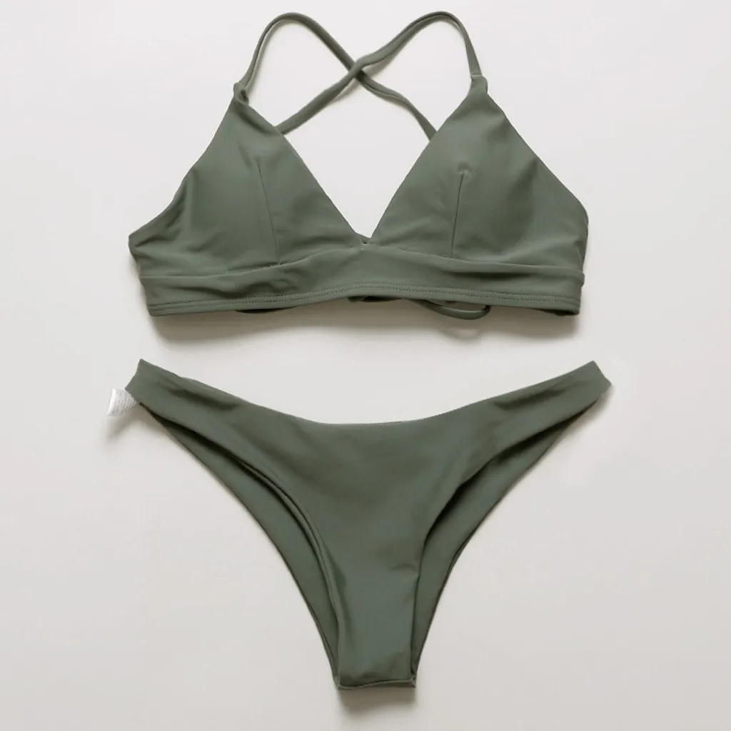 Женский купальный костюм 2020 сексуальный купальник бикини женский пляжный с