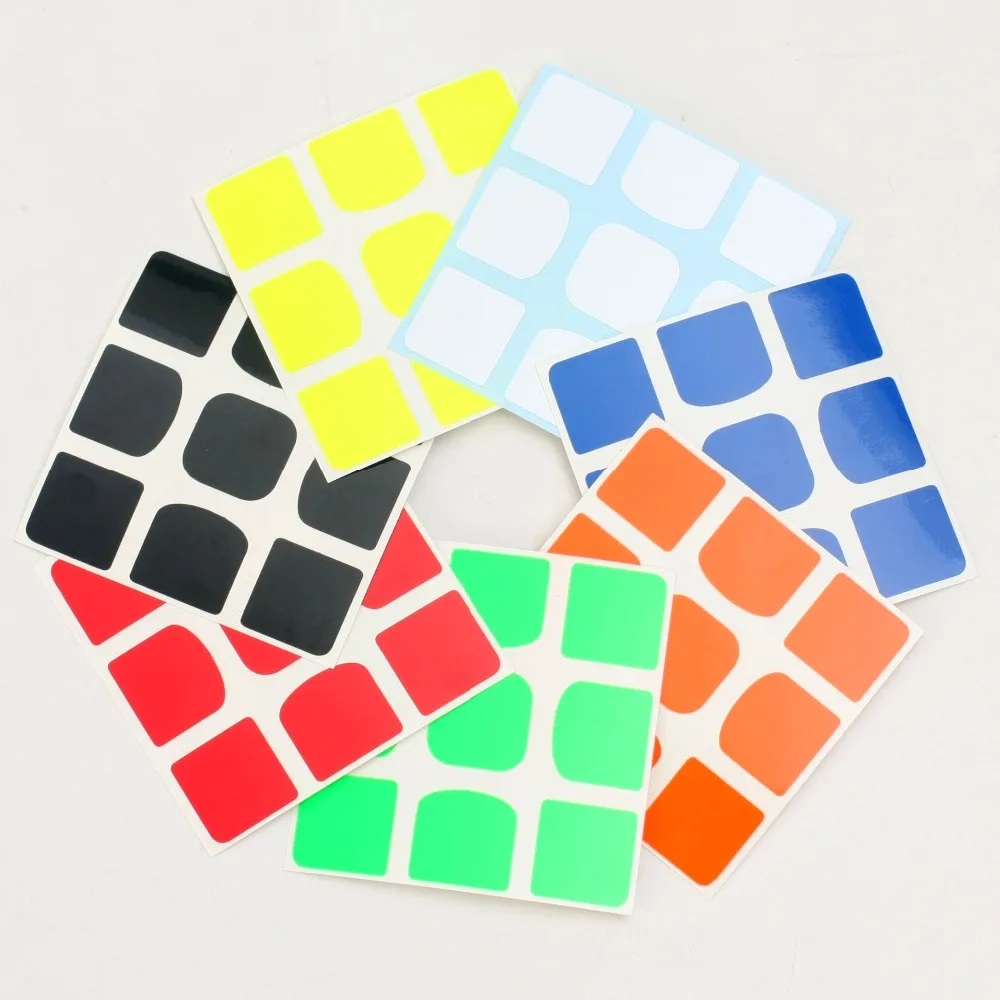 Z cube Горячая 4 шт. Z стикеры DIY ПВХ может использоваться на Qiyi XMD Valk3 Мощность валк 3 м 3x3x3 волшебных магнитных cube Головоломка Развивающие игрушки