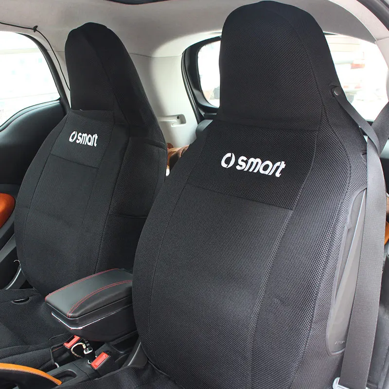 Для smart 451 fortwo заказной протектор сиденья Тонкий Сетчатый коврик 453 forfour сиденье