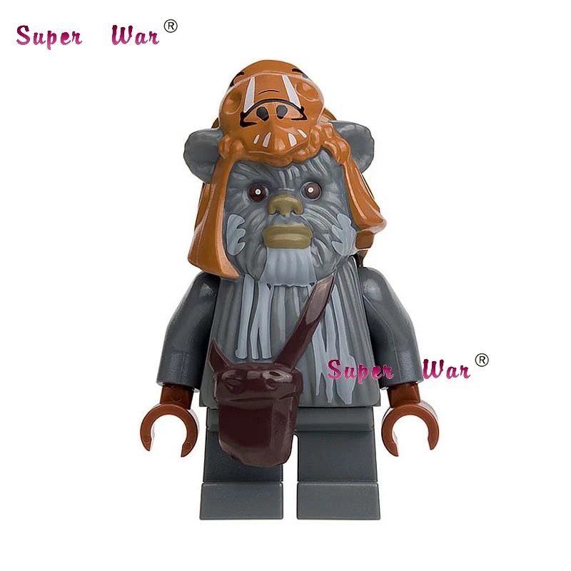 pg740 Один Logray pasloo Tan Ewok Tokkat Битва за эндор набор Teebo Калитка строительные блоки модели Кирпичи игрушки для детей - Цвет: pg740