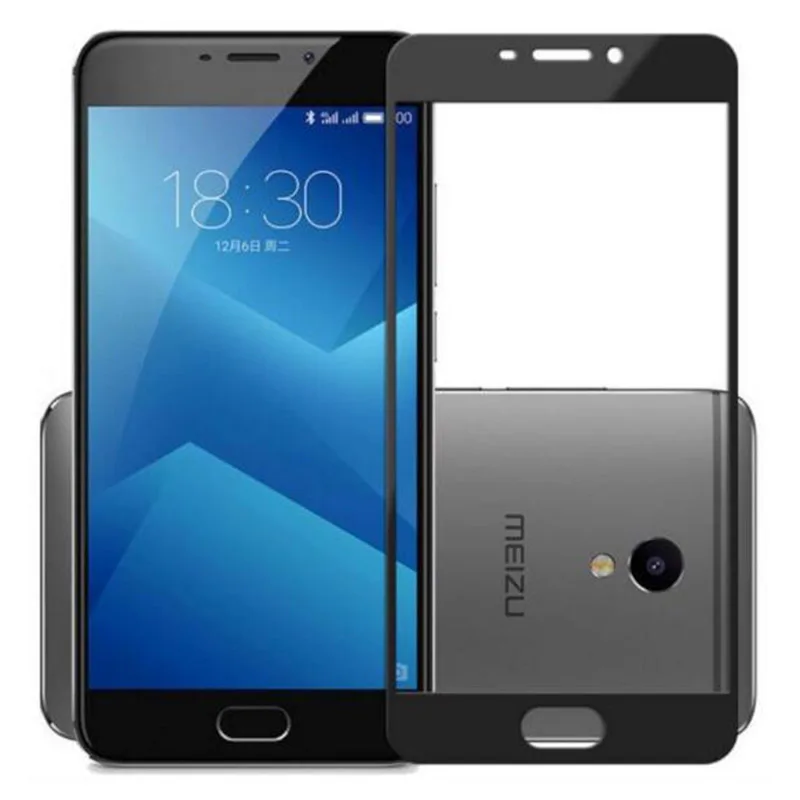 Полное покрытие из закаленного стекла для Meizu M6 Pro 6 7 5 Plus M3 Max защитная пленка