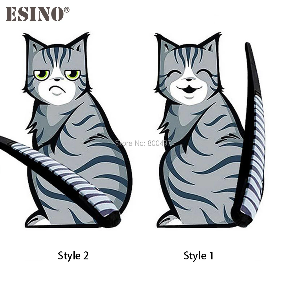 10 x забавные креативные Мультяшные животные Стайлинг автомобиля счастливый