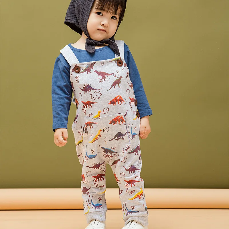 2019 новый весенний комплект для малышей комбинезон с рисунком маленьких девочек и