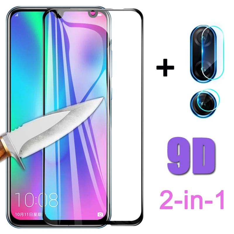 Защитное стекло-светильник для huawei Honor 10 lite на p30 lite p20 pro p smart camera Lens защита экрана полная защита стекла