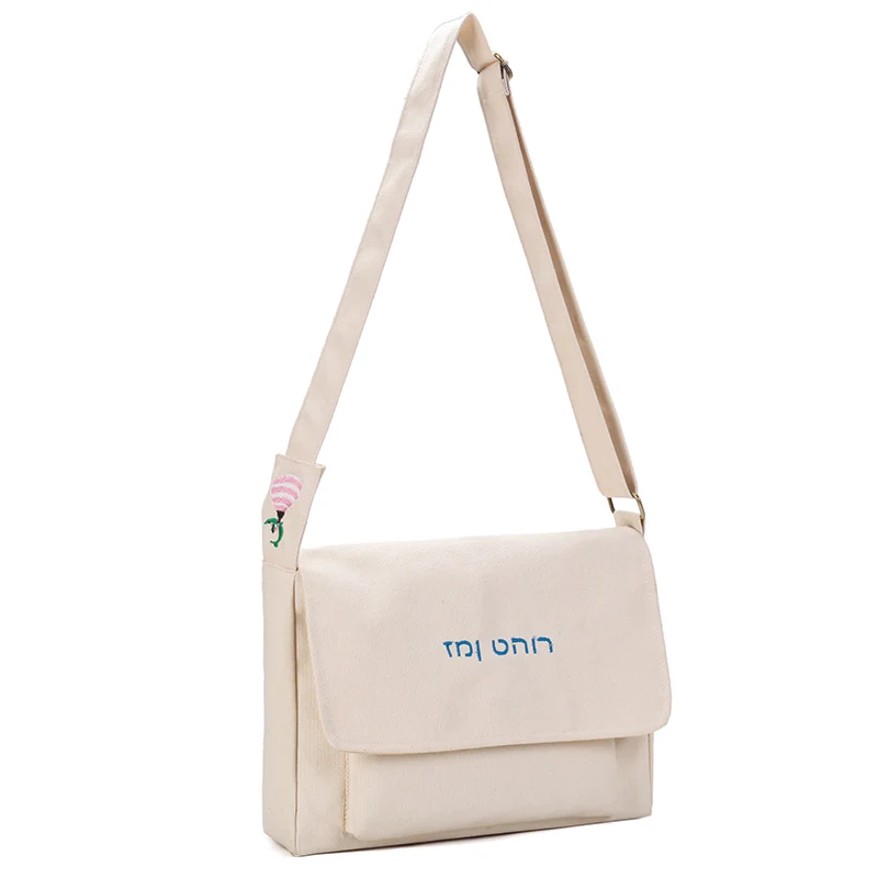 Женская Повседневная полотняная сумки на плечо письмо ткань через Дамская