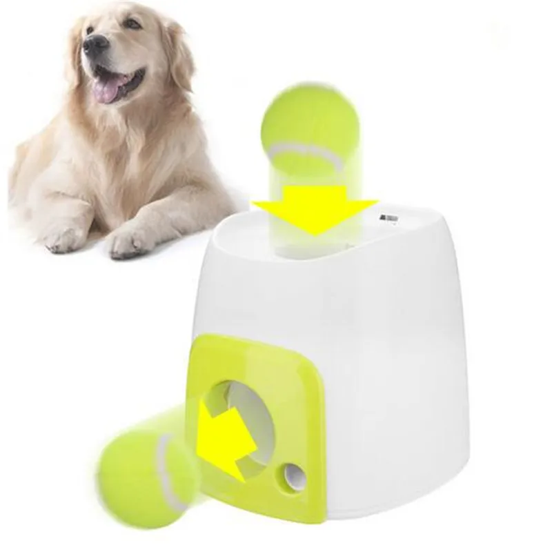 Дешевый игрушки для собак теннис запуска автоматического метательная машина мяч