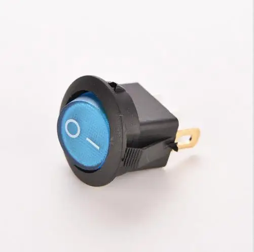 1 предмет новинка 12V 16A точка круглый рокер рычажный выключатель SPST машина лодка